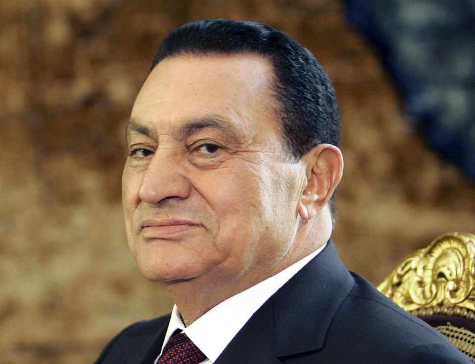 Der ehemalige ägyptische Präsident Husni Mubarak ist tot. (Foto: epa Khaled El Fiqi/EPA_FILES/dp