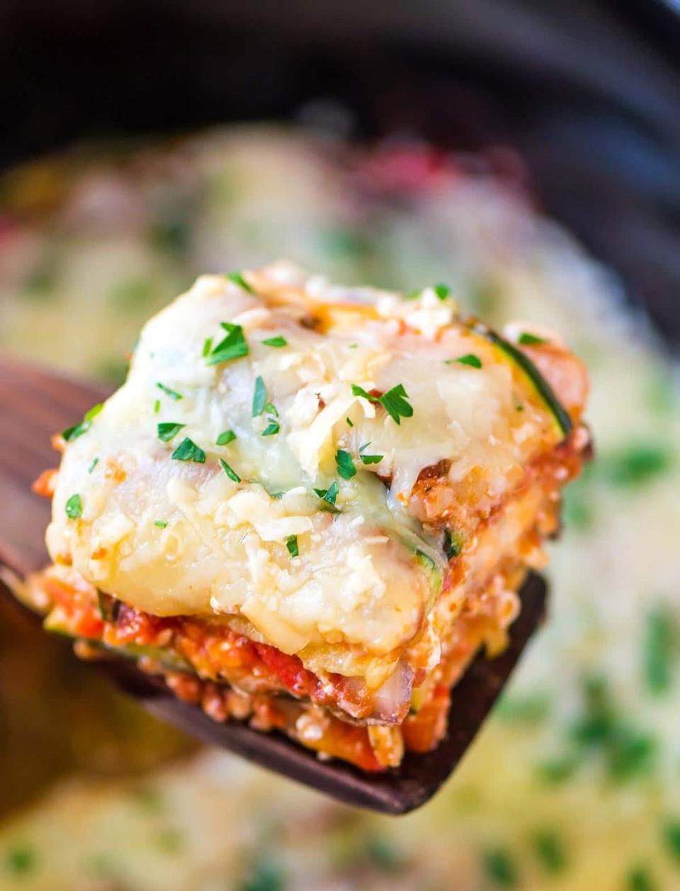 Crock-Pot Low Carb Lasagna