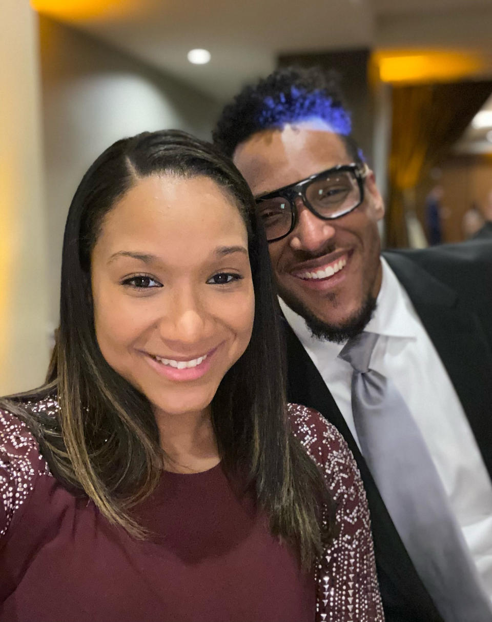 Brionna and Joe Barksdale first met in middle school and have been married since 2015. (Courtesy Joe Barksdale)