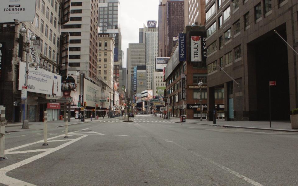 Leere Straßen in New York: Im Lockdown ging in der Millionenmetropole gar nichts mehr. (Bild: ZDF / BROADVIEW Pictures)