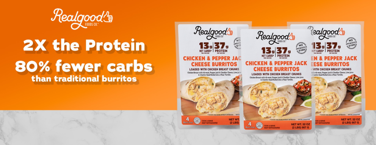 Real Good Foods launches high-protein, low-carb breaded chicken