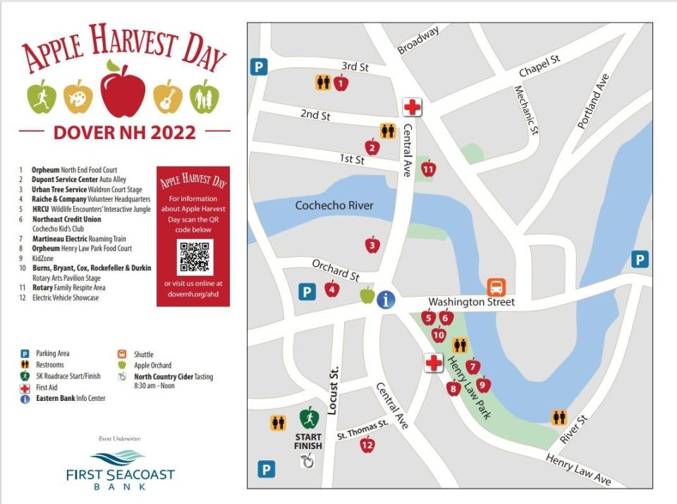 Apple Harvest Day 2022 Map