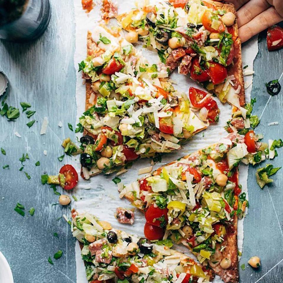 Chopped Salad Pizza