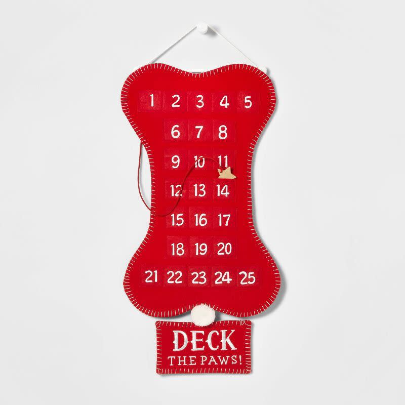 Dog Bone Advent Calendar