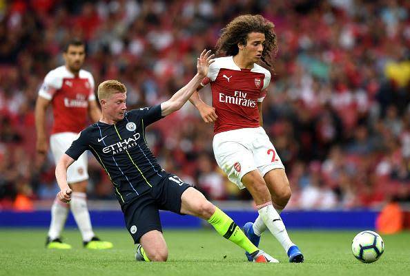 De Bruyne's only appearance this season came against Arsenal on the opening day (Getty)