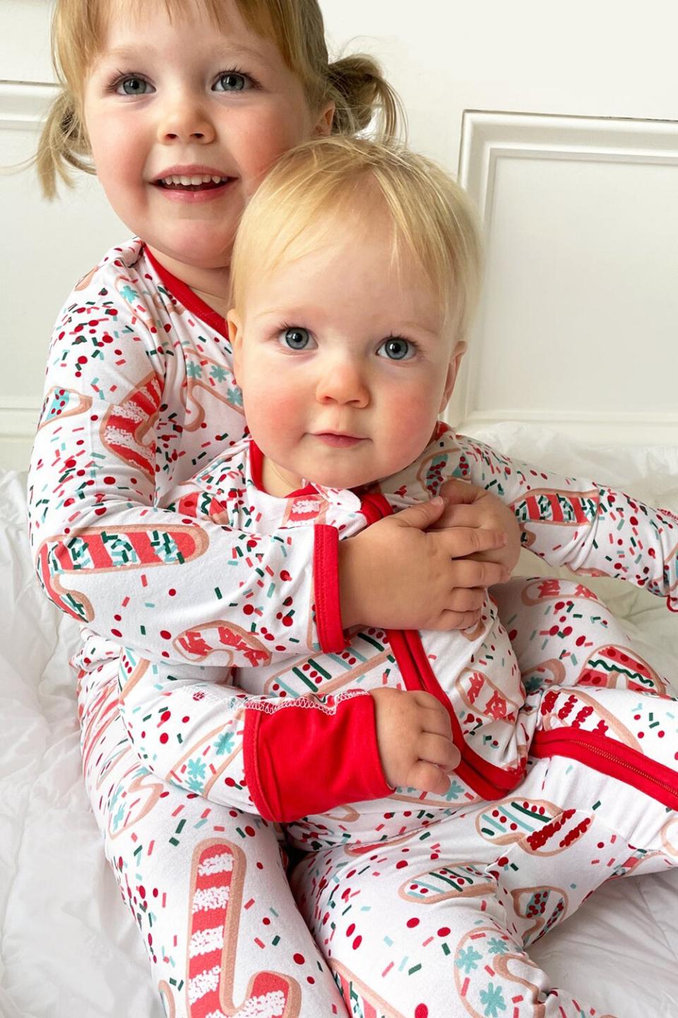 Matching Long Sleeve Pajama Set - Christmas Cookies