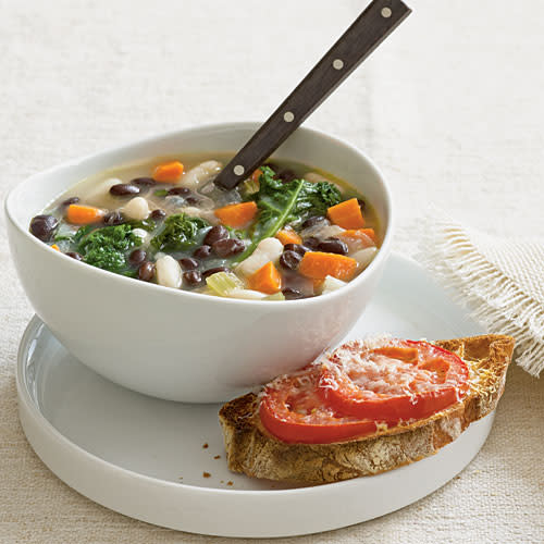 Two-Bean Soup with Kale