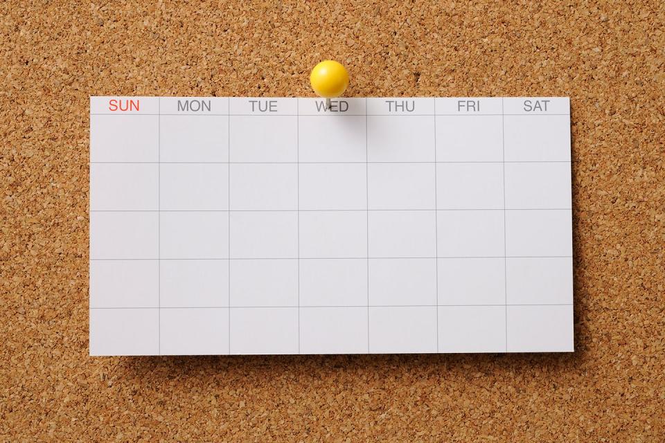 Clear Your Calendar