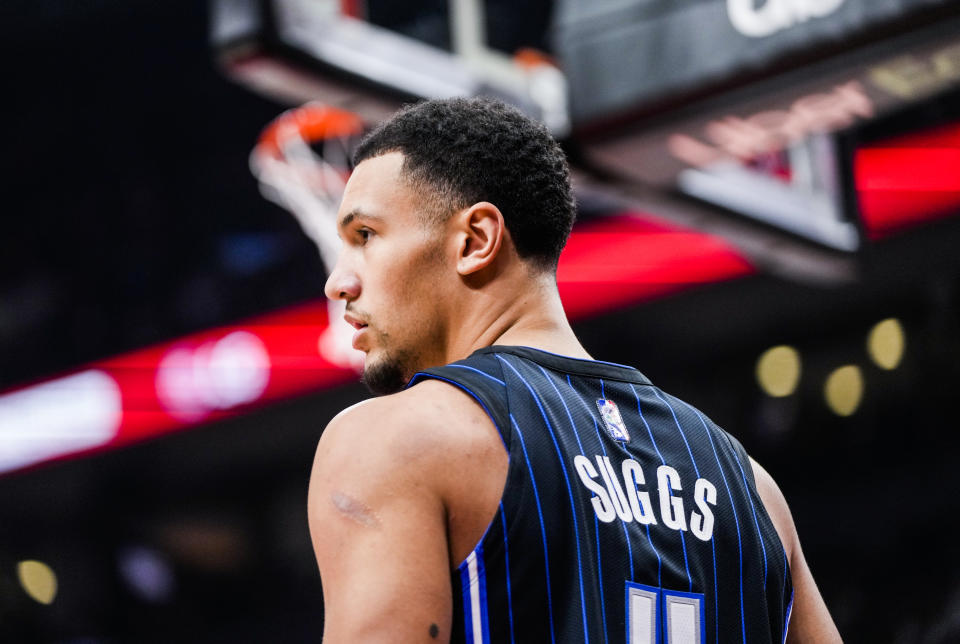 Jalen Suggs #4 of the Orlando Magic has fantasy value