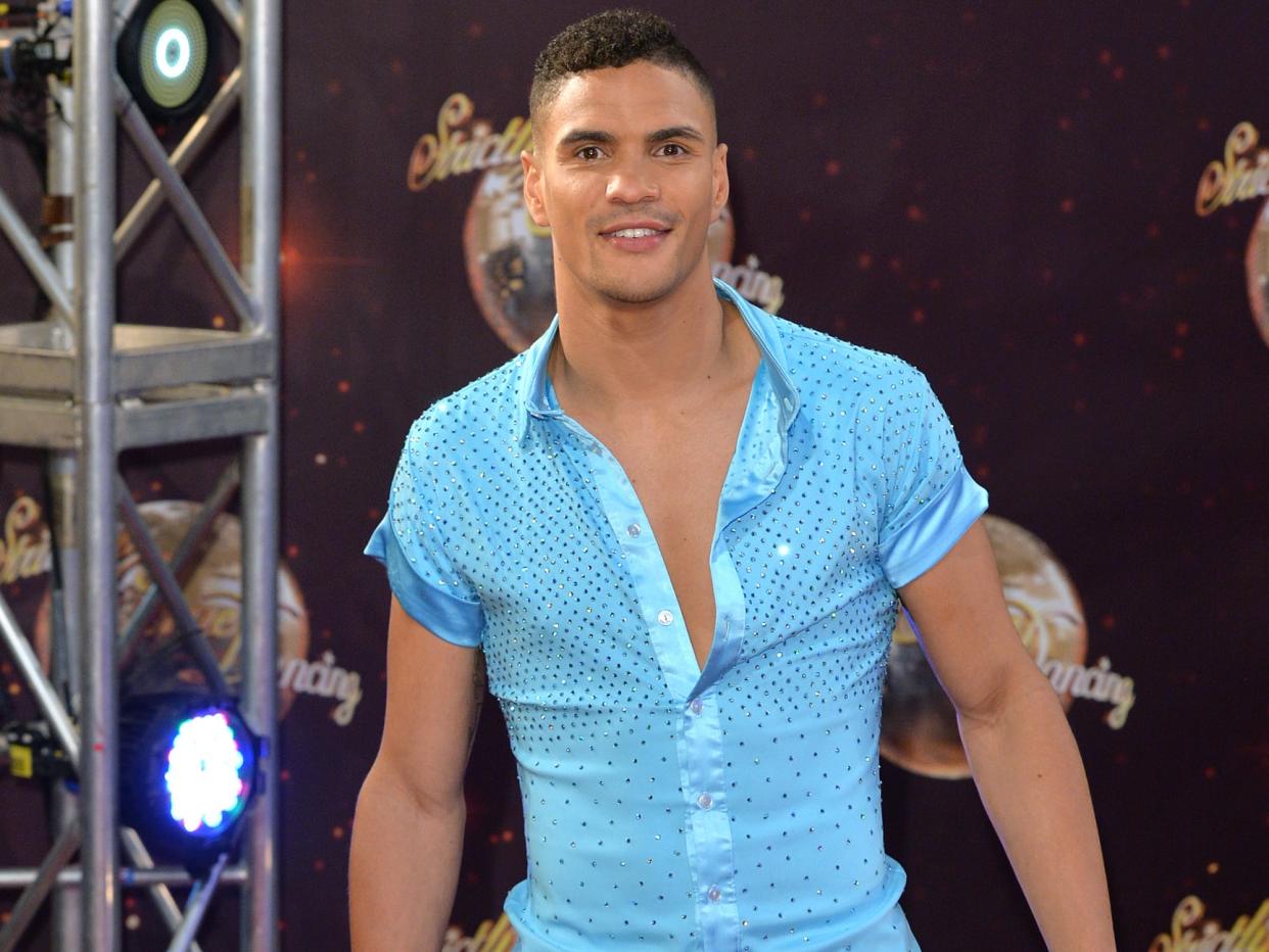 Anthony Ogogo attends the red carpet launch of 