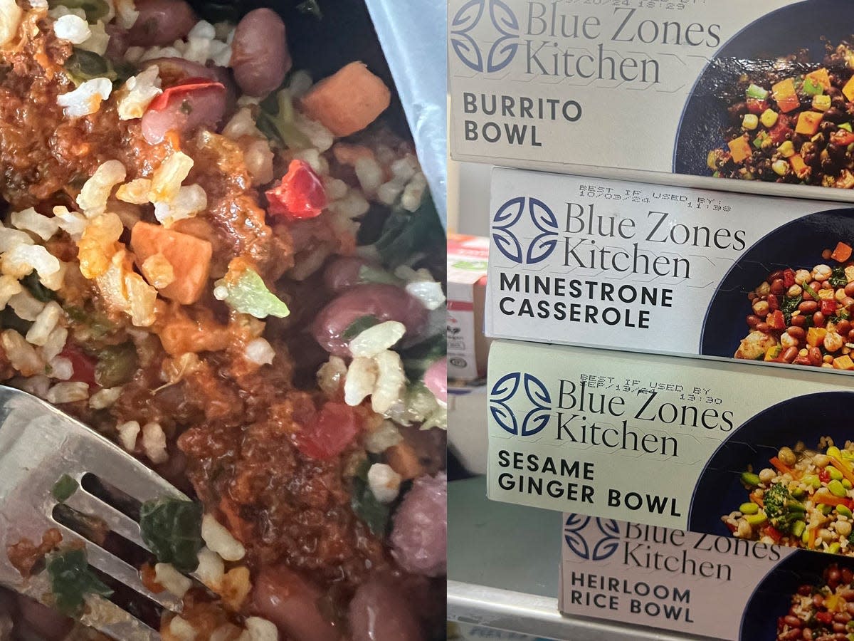 We tried the new Blue Zones frozen meals. They're delicious, healthy ...