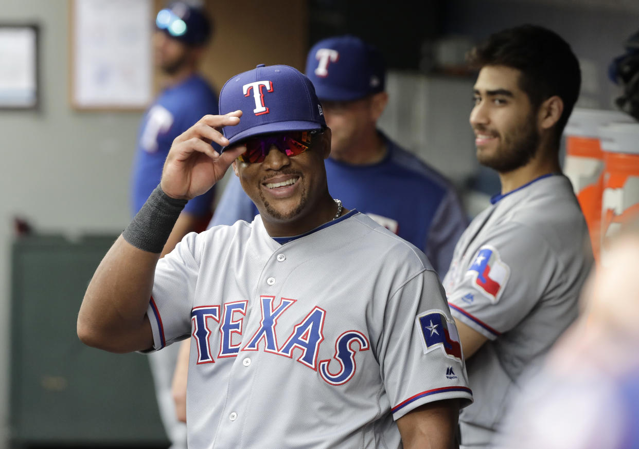 Adrian Beltre has announced his retirement from baseball after a 21-year career. (AP Photo/Ted S. Warren)