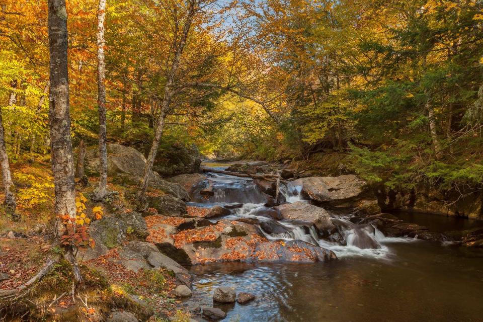 Mad River Valley, Vermont in the fall