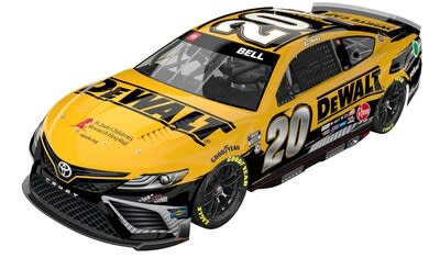 On June 25 at Nashville Superspeedway, there will be a special dedication to St. Jude on the No. 20 DEWALT car, co-branded with White Cap, along with a special presentation of a $100,000 donation to benefit St. Jude families.