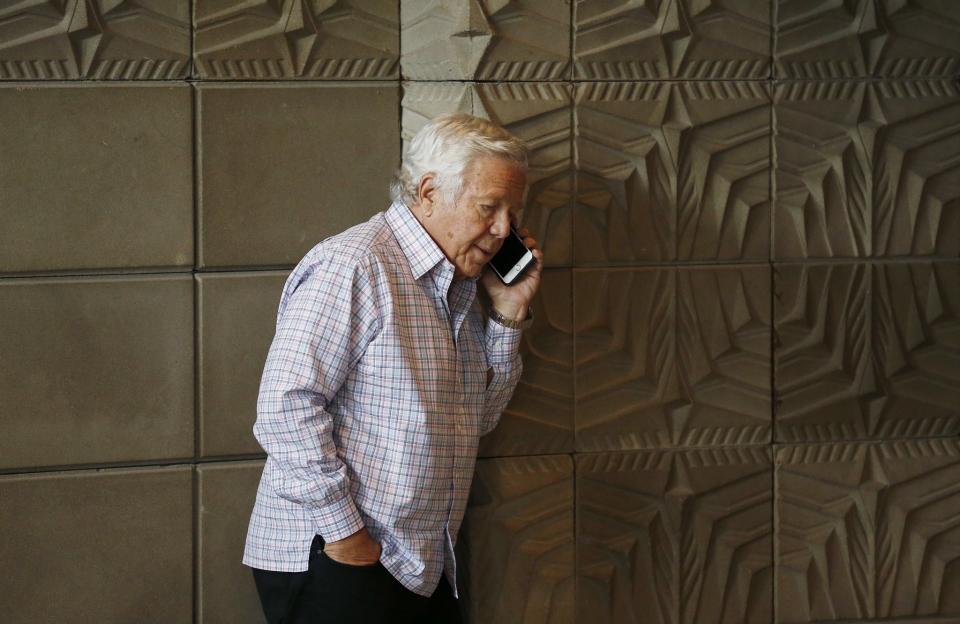 New England Patriots owner Robert Kraft, pictured, said he hopes the team keeps Malcolm Butler. (AP)