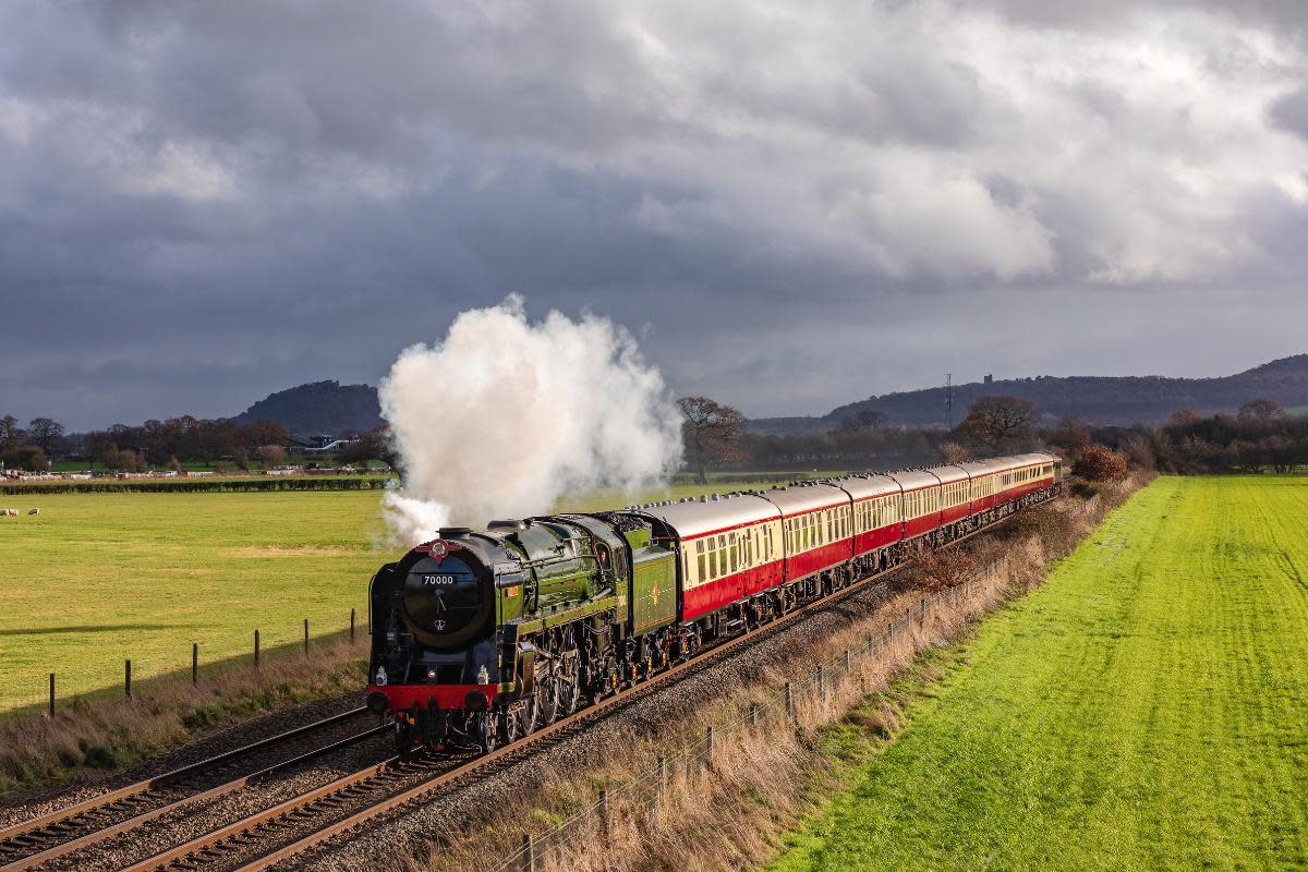 A vintage steam train with on-board dining and Pullman carriages will be heading to south London next month. <i>(Image: Mike Rogers)</i>