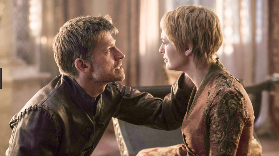 Will Jamie end up killing his evil twin sister/lover? Source: HBO