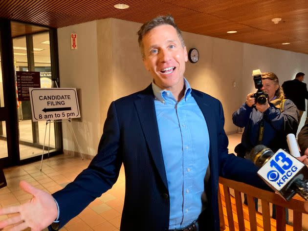 Republican Senate candidate Eric Greitens, pictured in February, resigned as Missouri's governor in 2018 amid criminal charges and legislative investigations into allegations of abuse and bullying. (Photo: AP Photo/David A. Lieb File)