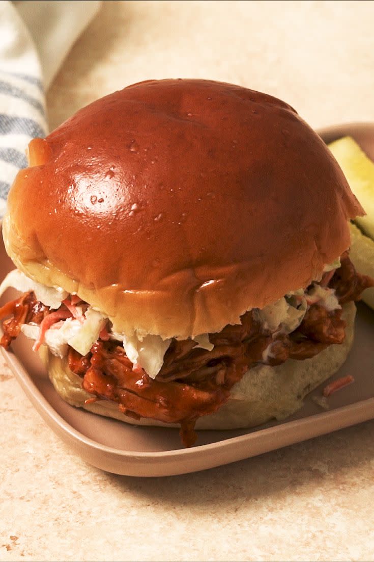 Slow-Cooker BBQ Pulled Chicken