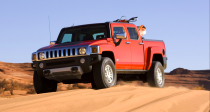 <p>The H3T was one of the last Hummers you could buy. It was outrageous, but not in a good way. The short bed made it pretty useless as a pickup, and the awkward proportions didn't do any favors for the look. Though if you are into it, <a href="https://www.ebay.com/itm/2009-Hummer-H3-H3T-Alpha/164242979126?hash=item263da4f936:g:nEoAAOSw6xxe4Erq" rel="nofollow noopener" target="_blank" data-ylk="slk:this used one;elm:context_link;itc:0;sec:content-canvas" class="link ">this used one</a> can be yours today. </p>