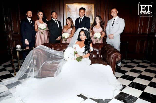 Angelina Wedding jersey Shore