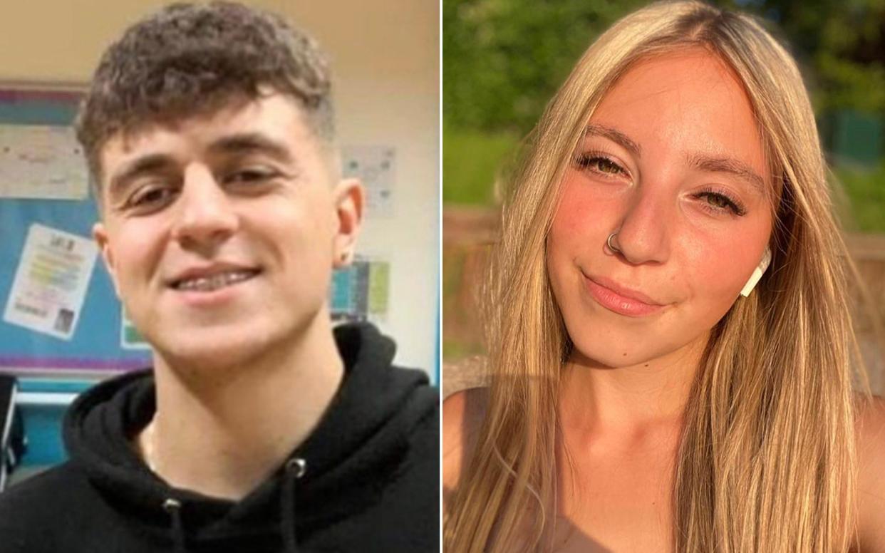 Josh Alexander, 21, was killed along with his partner Jessica Poole, 18,