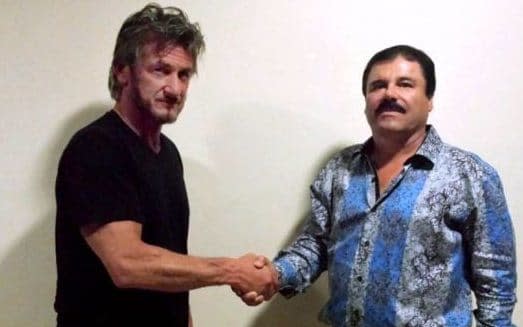 Sean Penn when he met Joaquin 'El Chapo' Guzman that time - Sean Penn