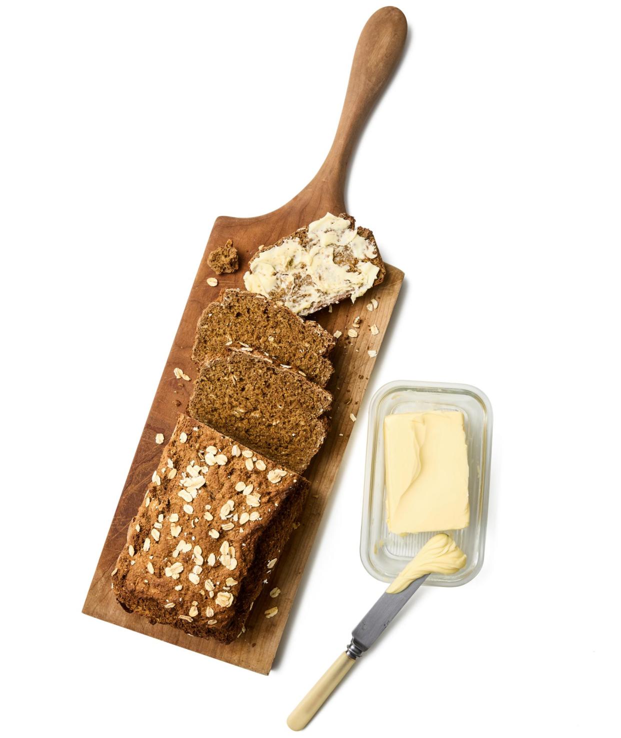 <span>Felicity Cloake’s perfect Guinness soda bread.</span><span>Photograph: Robert Billington/The Guardian. Food stylist: Loïc Parisot.</span>