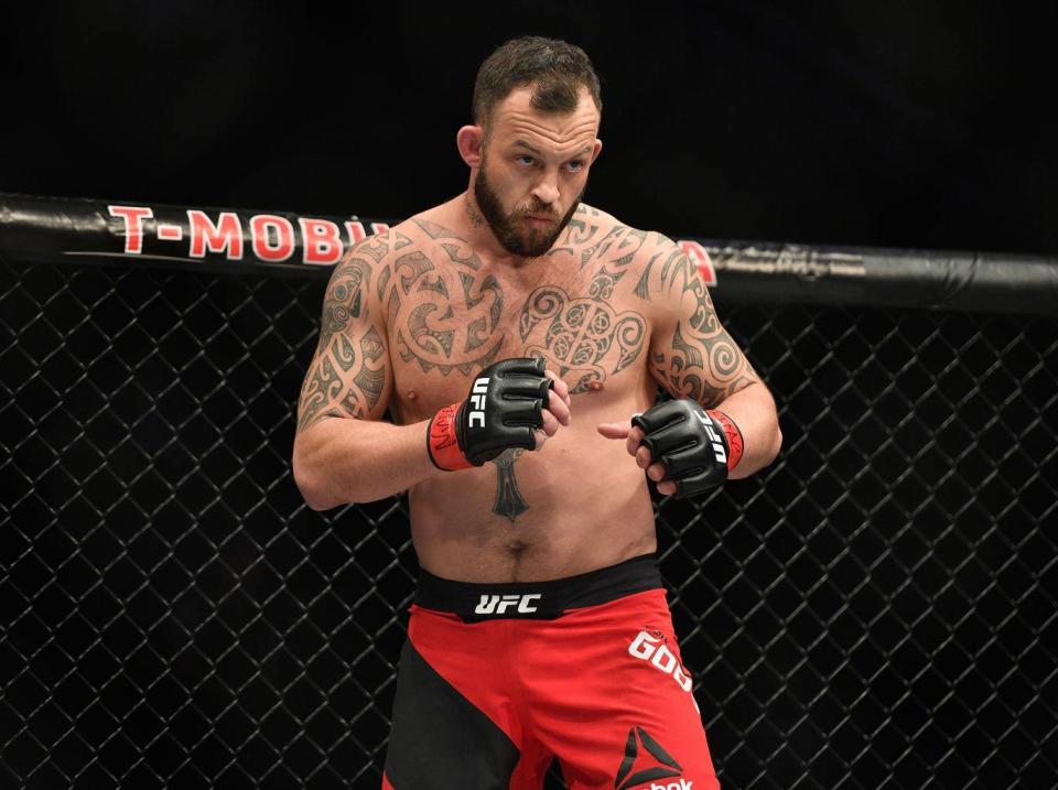 Mark Godbeer was formerly the BAMMA Heavyweight Champion (Getty)