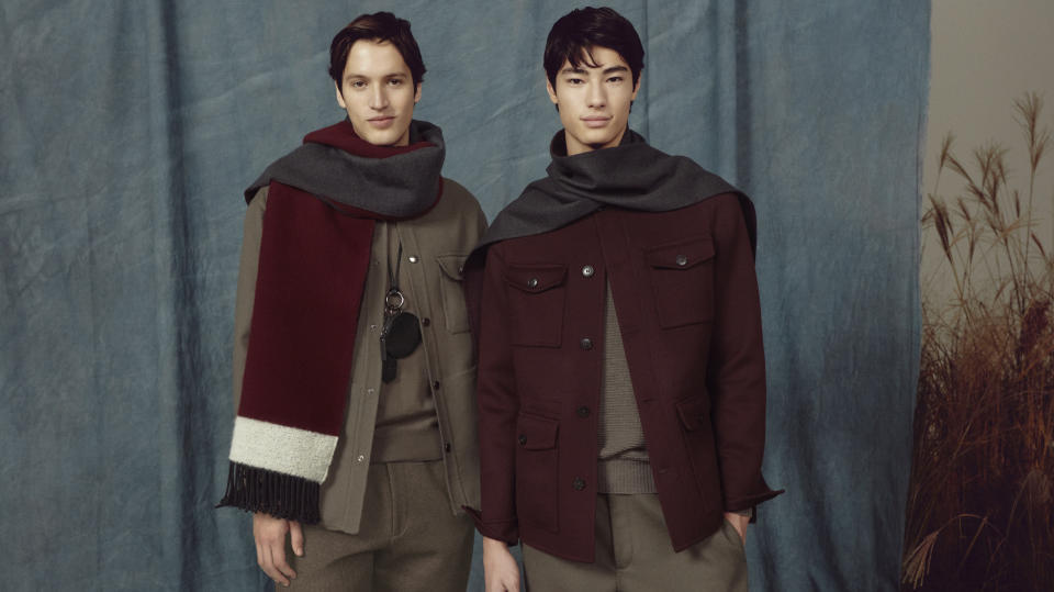 Canali looks from the fall 2024 collection.