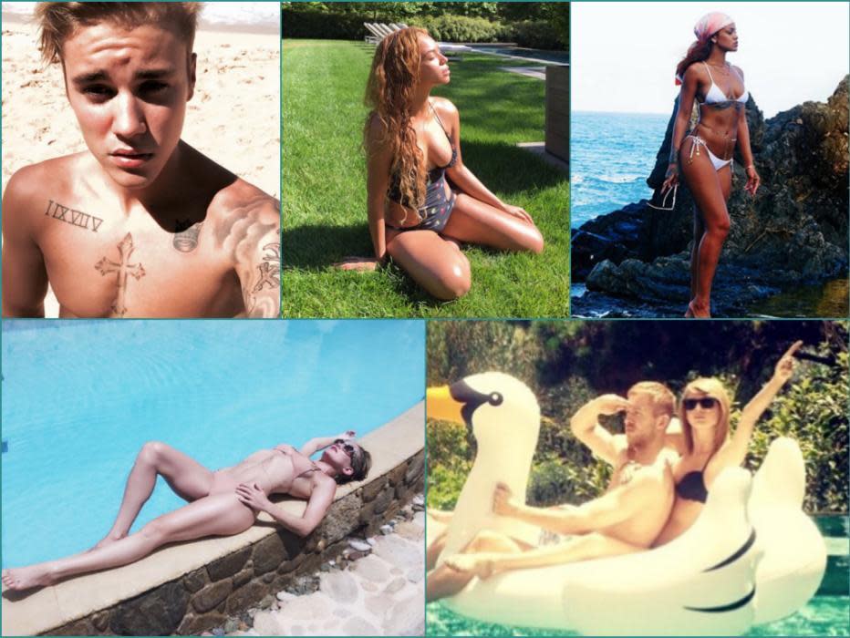 Celebrity Beach Bodies of 2015