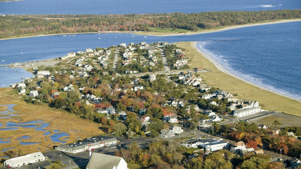 Pine Point Beach in Scarborough Maine