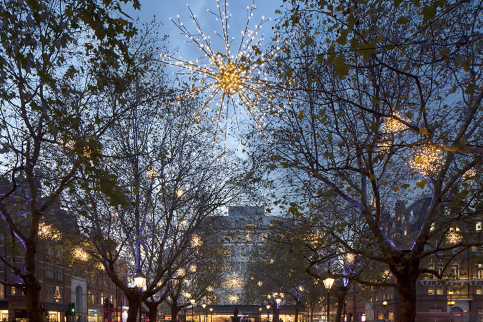 <p>Chelsea’s <a rel="nofollow noopener" href="http://www.dukeofyorksquare.com/whats-on/news/christmas-lights-switch-on-save-the-date" target="_blank" data-ylk="slk:Duke of York Square;elm:context_link;itc:0;sec:content-canvas" class="link ">Duke of York Square</a> will host the area’s official festive light switch-on on November 18 at 5pm. Unlike most other locations, this one’s on a Saturday so the whole family can attend. Children can meet Father Christmas as well as his reindeer with entertainment stretching across to Sloane Square too. </p>