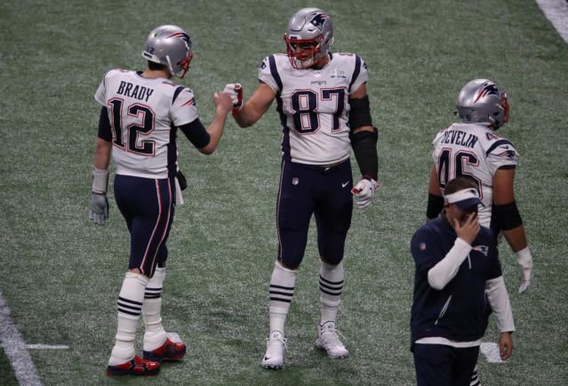 Patriots trade retired Rob Gronkowski to Buccaneers to reunite with Tom  Brady - The Boston Globe