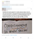 C'è chi crede si tratti di un caso, e chi contesta l'assurdità del post. Non mancano i difensori della teoria "linguistico-scientifica" secondo i quali è impossibile si tratti di una coincidenza. Qualcuno avverte che c'è una "d" mancante e qualche malinconico complottista da 5G non si esime da dire la sua...