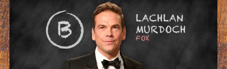 Fox CEO Lachlan Murdoch earns a B on TheWrap’s mid-year report card.