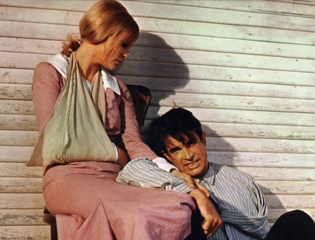 Faye Dunaway and Warren Beatty in "Bonnie and Clyde"<p>Getty Images</p>