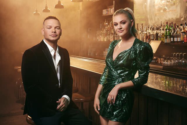 John Shearer/2021 CMT Awards/Getty Images for CMT Kane Brown and Kelsea Ballerini hosting in 2021