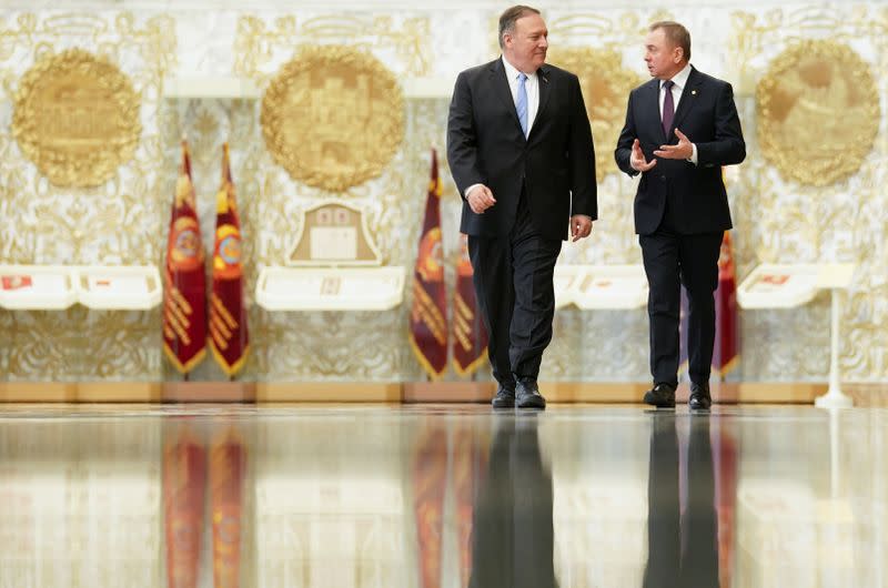 U.S. Secretary of State Mike Pompeo visits Belarus