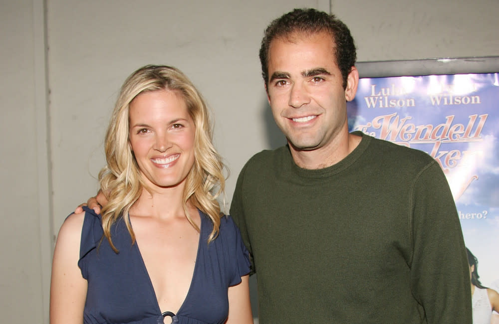 Pete Sampras' wife Bridgette Wilson-Sampras is battling cancer credit:Bang Showbiz