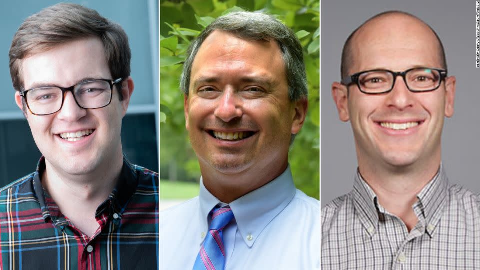 From left to right, Ben Helms, David Leblang, Tom Jawetz - Author photos