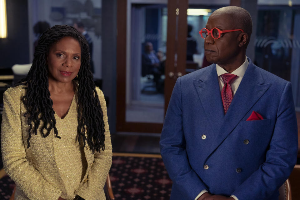 Audra McDonald and André Braugher in “The Good Fight” - Credit: Elizabeth Fisher/Paramount+