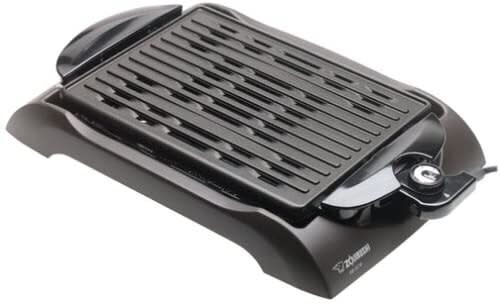 This electric grill from Zojirushi will come apart easily when it's time to clean and has a drip tray that you can put in the dishwasher. It's got cool-touch handles as well. <a href="https://amzn.to/2zAWjfY" target="_blank" rel="noopener noreferrer">Find it for $97 at Amazon</a>.