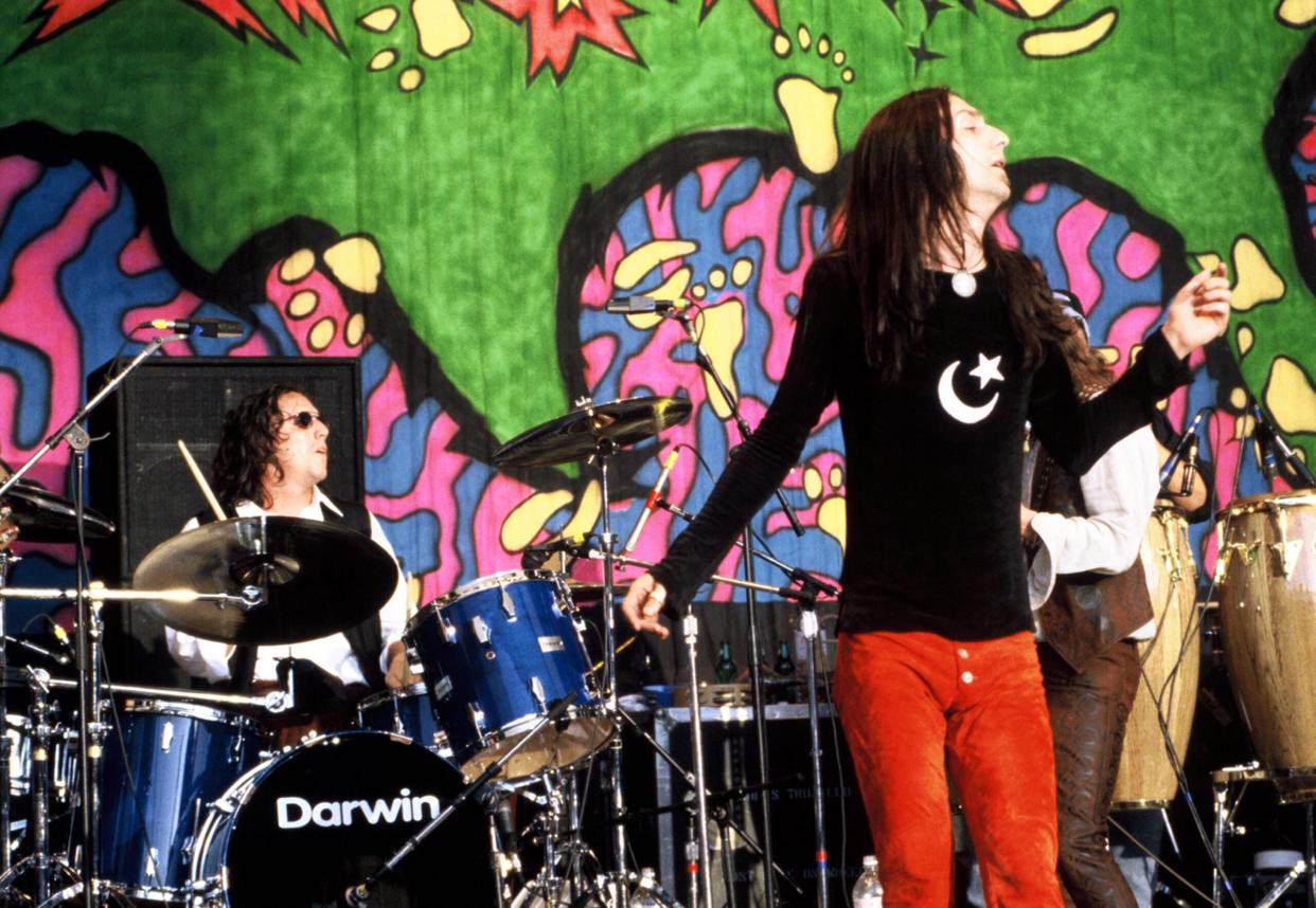 The Black Crowes in 1994. Nick Cave is said to have spat on them. (Credit: Tim Mosenfelder/Getty Images)