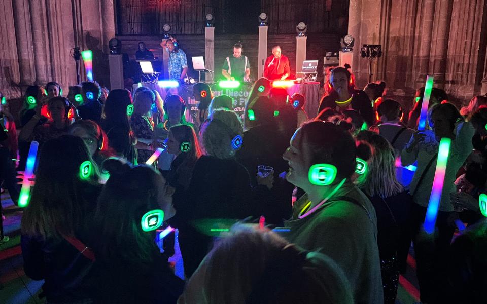 'Raving to Eminem in God’s house': the Canterbury silent disco