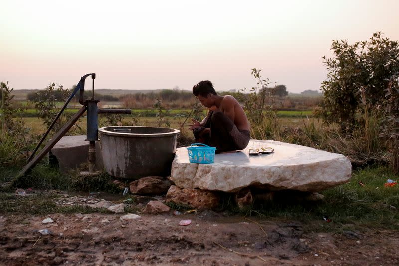 The Wider Image: From statues to toothpaste, the Myanmar village 'blessed' with marble bounty