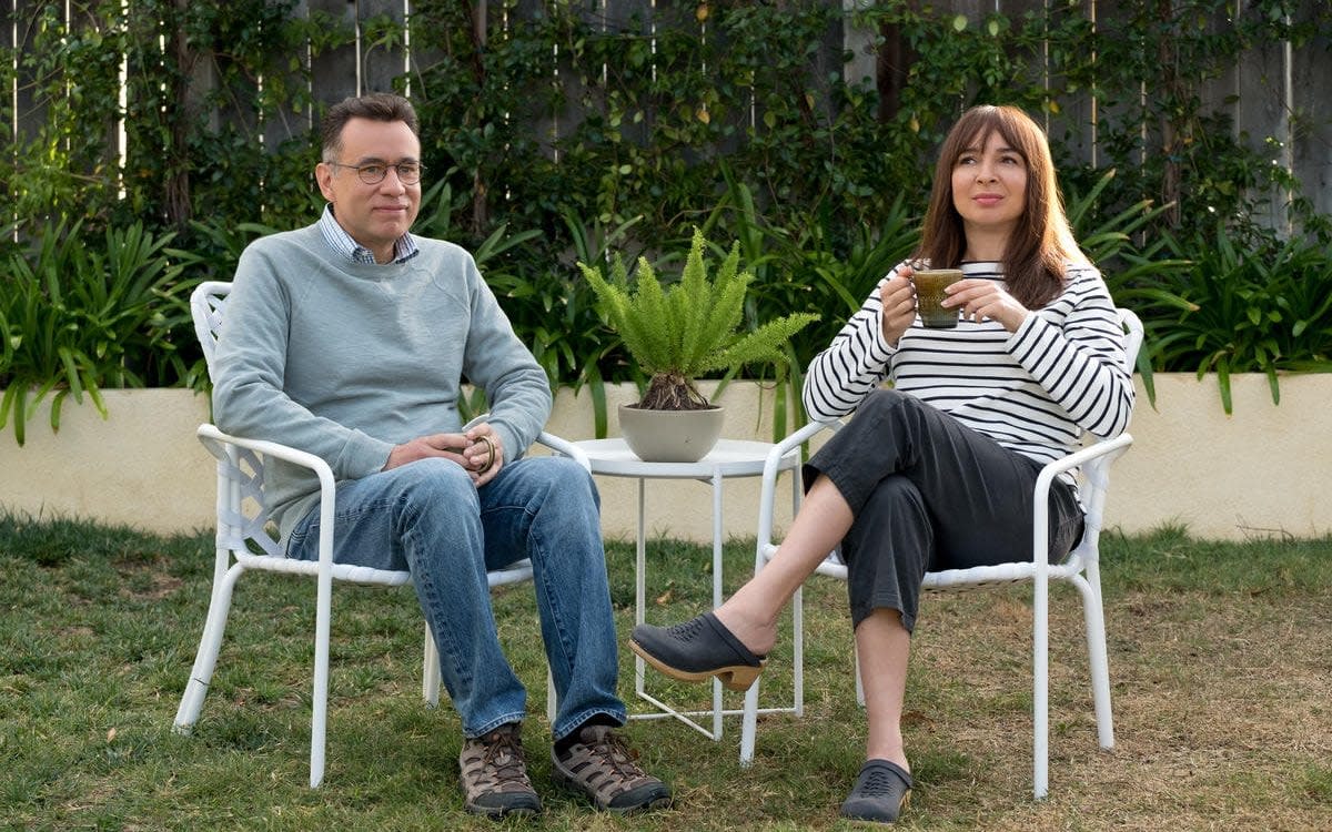 Fred Armisen and Maya Rudolph in Forever - Copyright - 2018 Boston Herald, MediaNews Group