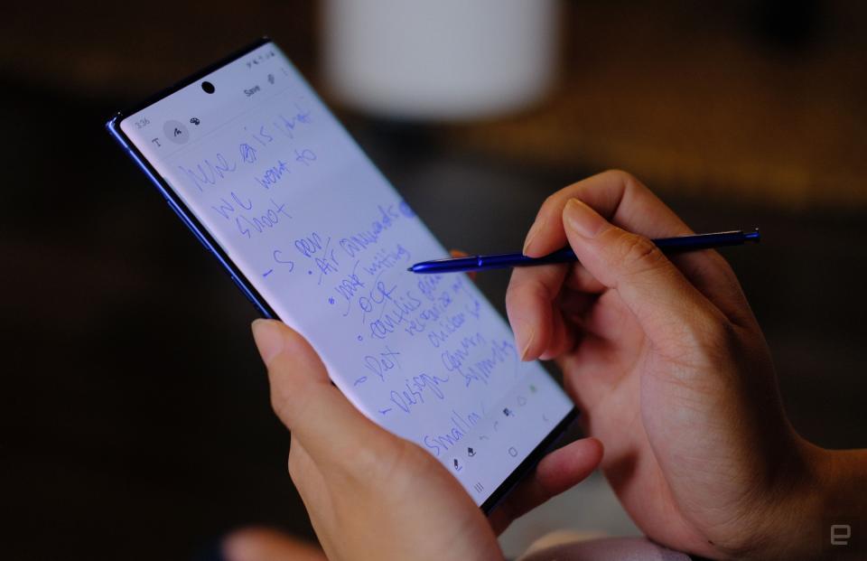 Samsung Galaxy Note 10 and 10+ hands-on