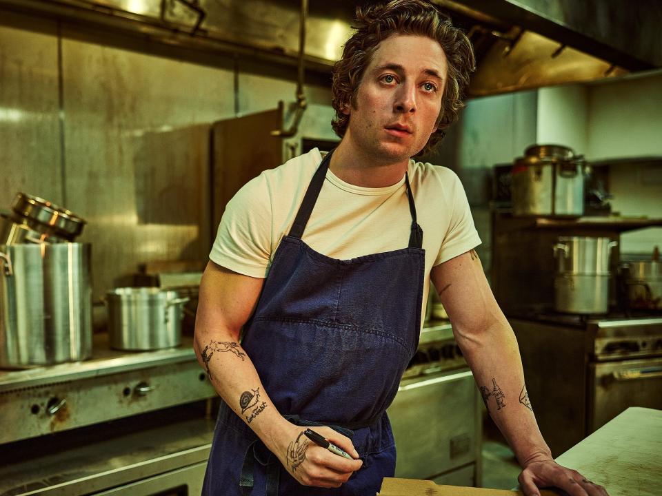 Jeremy Allen White on season two of "The Bear."