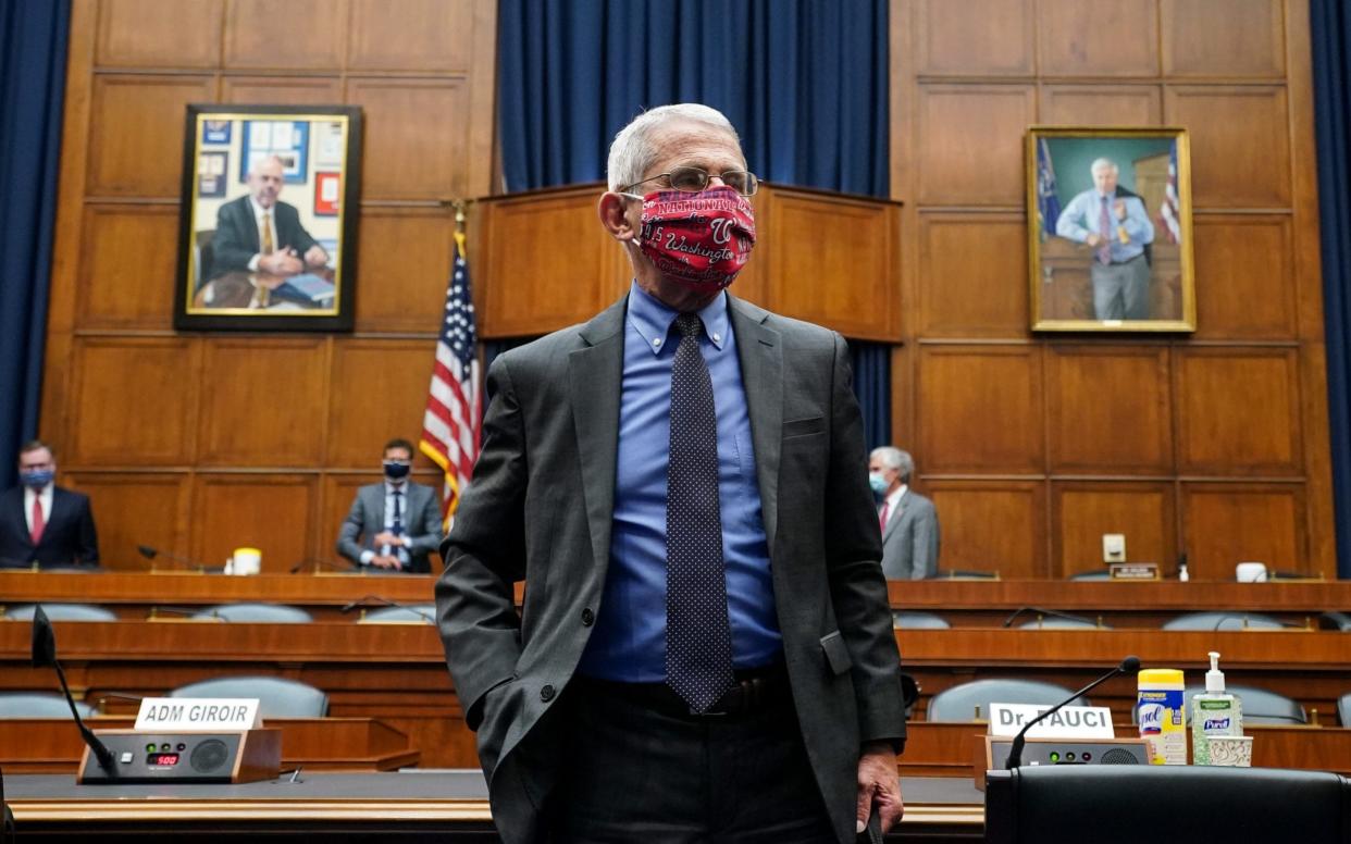 Dr Anthony Fauci is America's top infectious disease expert - KEVIN DIETSCH/POOL/EPA-EFE/Shutterstock 